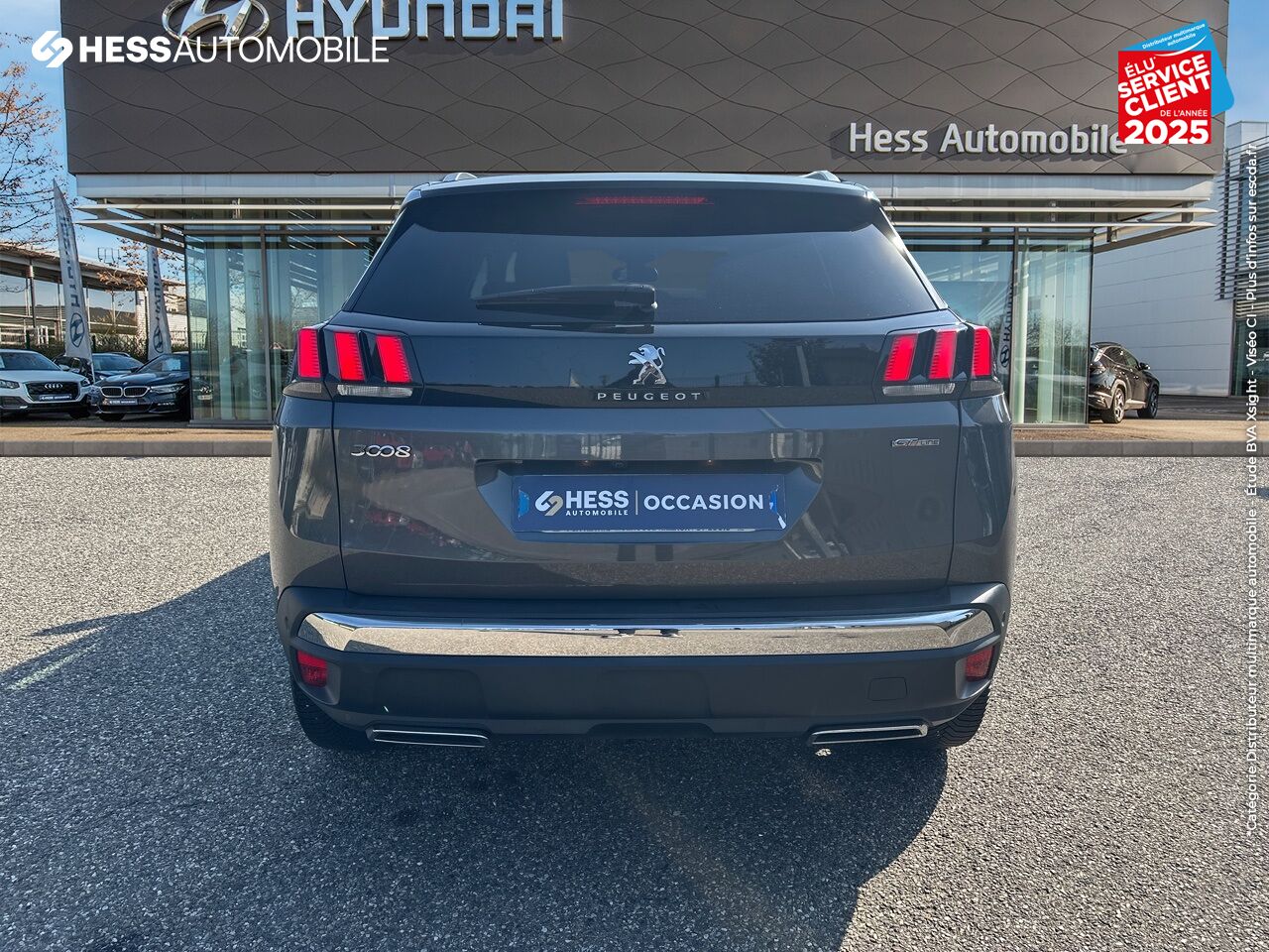 Véhicule d'occasion PEUGEOT 3008 1.2 PURETECH 130CH E6.C GT LINE SS chez Toyota Thionville