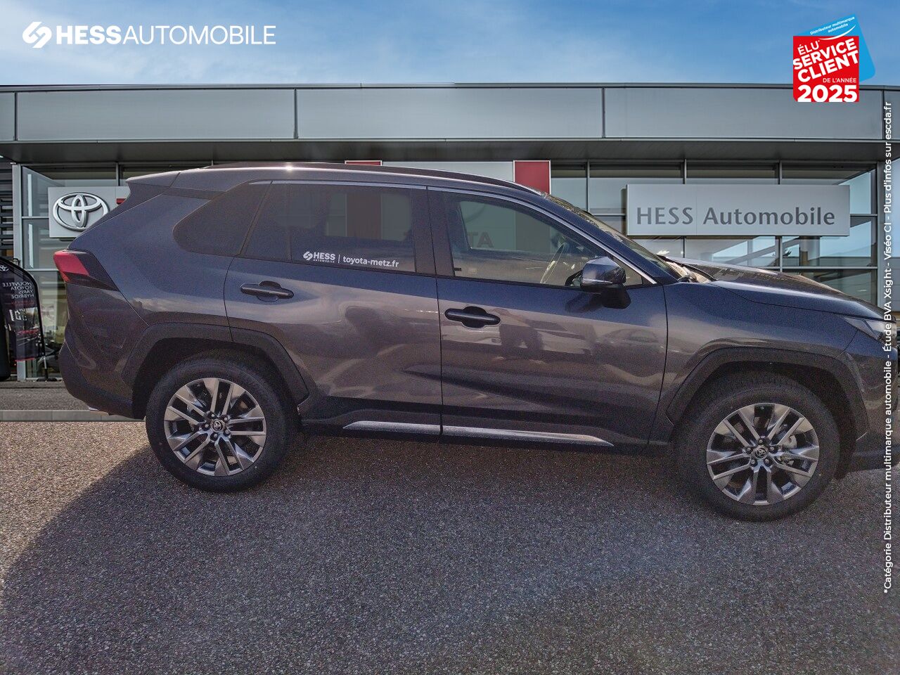 Véhicule neuf TOYOTA RAV4 2.5 HYBRIDE 218CH LOUNGE 2WD MY24 chez Toyota Metz