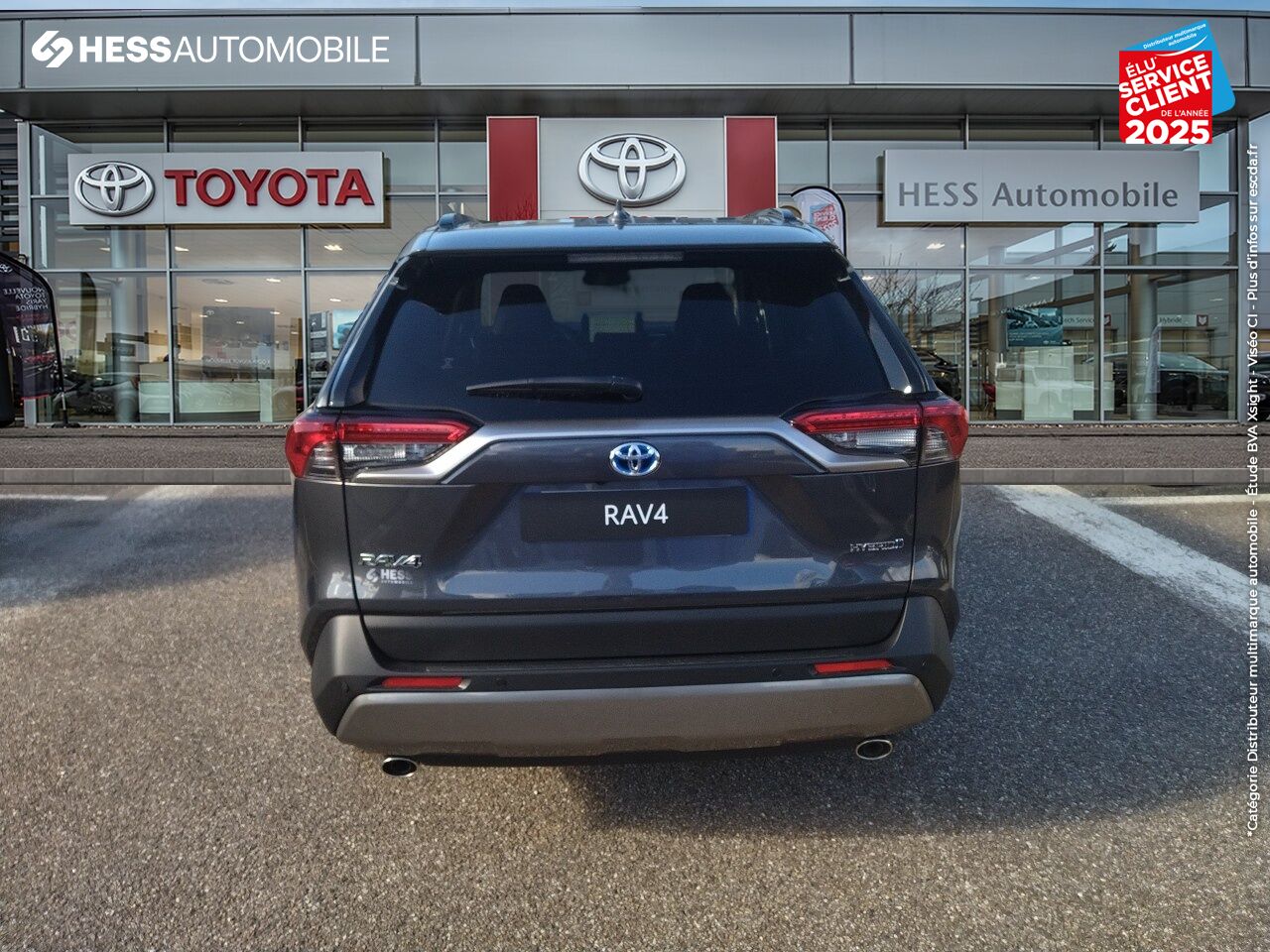Véhicule neuf TOYOTA RAV4 2.5 HYBRIDE 218CH LOUNGE 2WD MY24 chez Toyota Metz