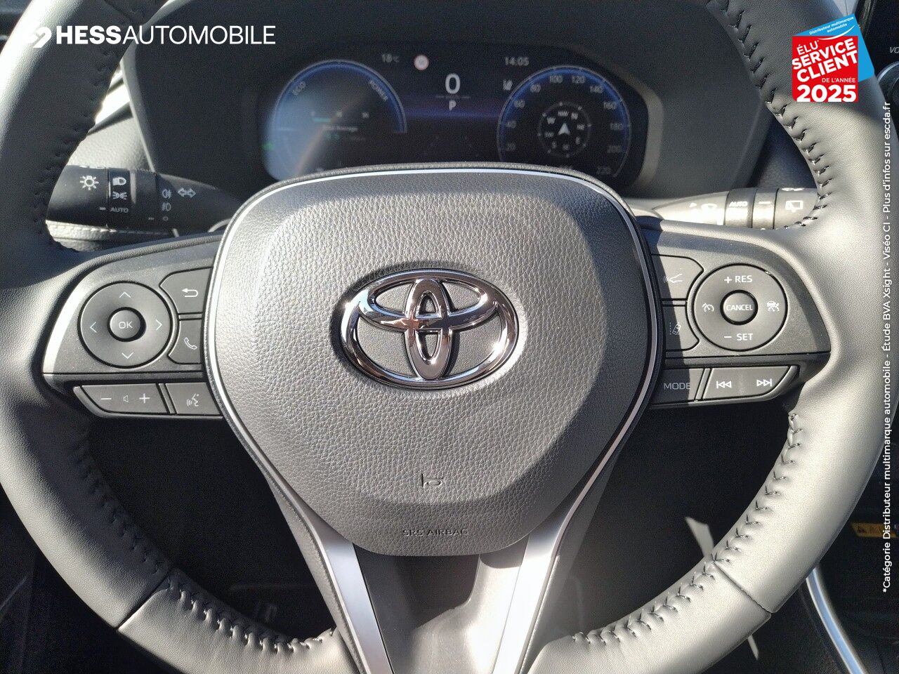 Véhicule neuf TOYOTA RAV4 2.5 HYBRIDE 218CH LOUNGE 2WD MY24 chez Toyota Metz