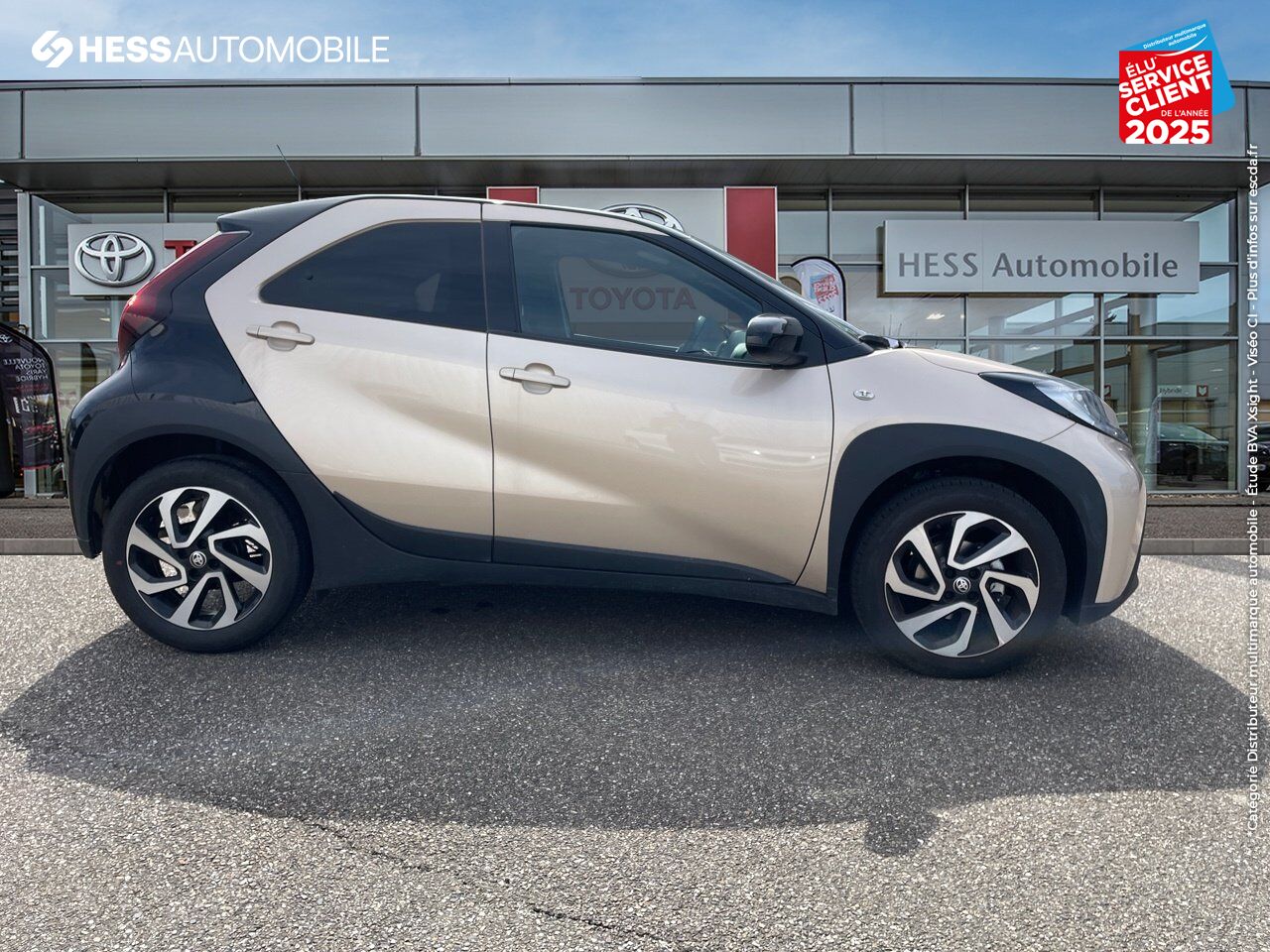 Véhicule d'occasion TOYOTA AYGO X 1.0 VVT-I 72CH DESIGN S-CVT MY24 chez Toyota Sarreguemines