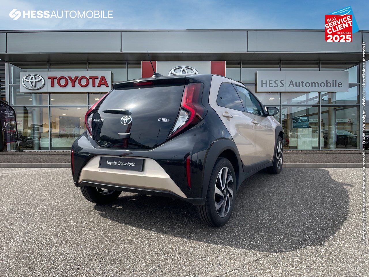 Véhicule d'occasion TOYOTA AYGO X 1.0 VVT-I 72CH DESIGN S-CVT MY24 chez Toyota Sarreguemines