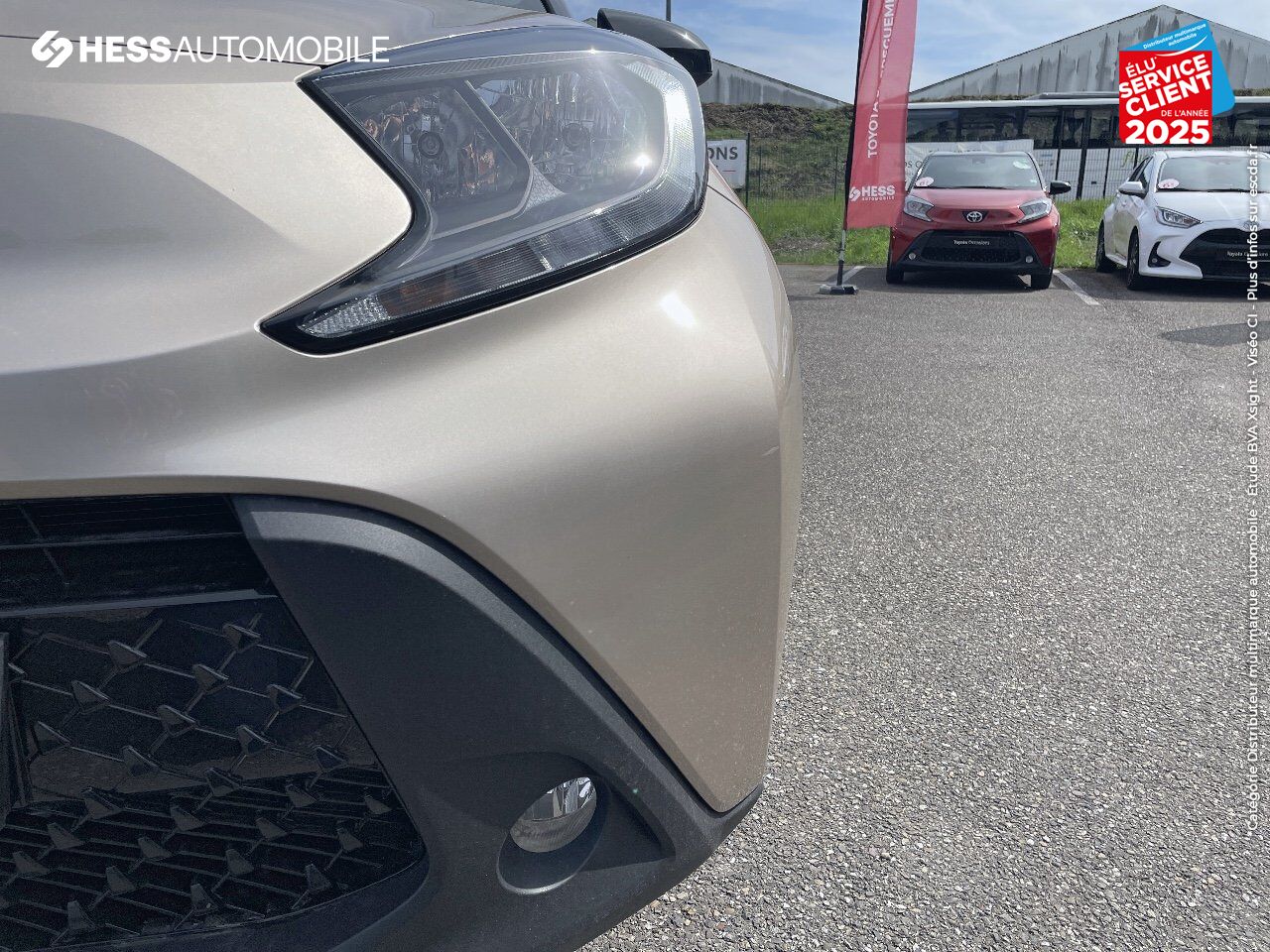 Véhicule d'occasion TOYOTA AYGO X 1.0 VVT-I 72CH DESIGN S-CVT MY24 chez Toyota Sarreguemines