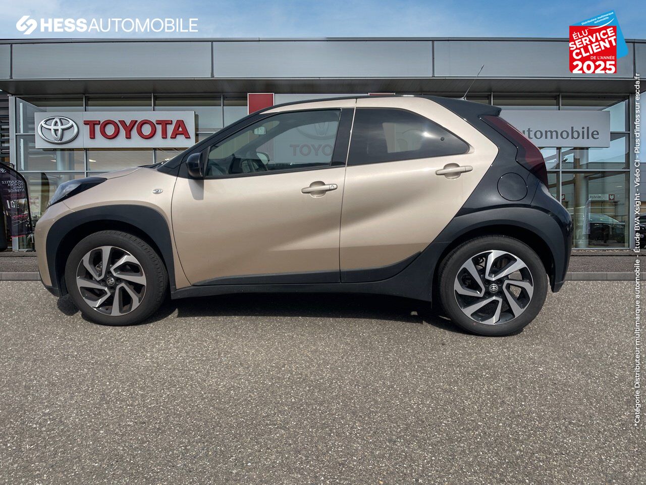 Véhicule d'occasion TOYOTA AYGO X 1.0 VVT-I 72CH DESIGN S-CVT MY24 chez Toyota Sarreguemines