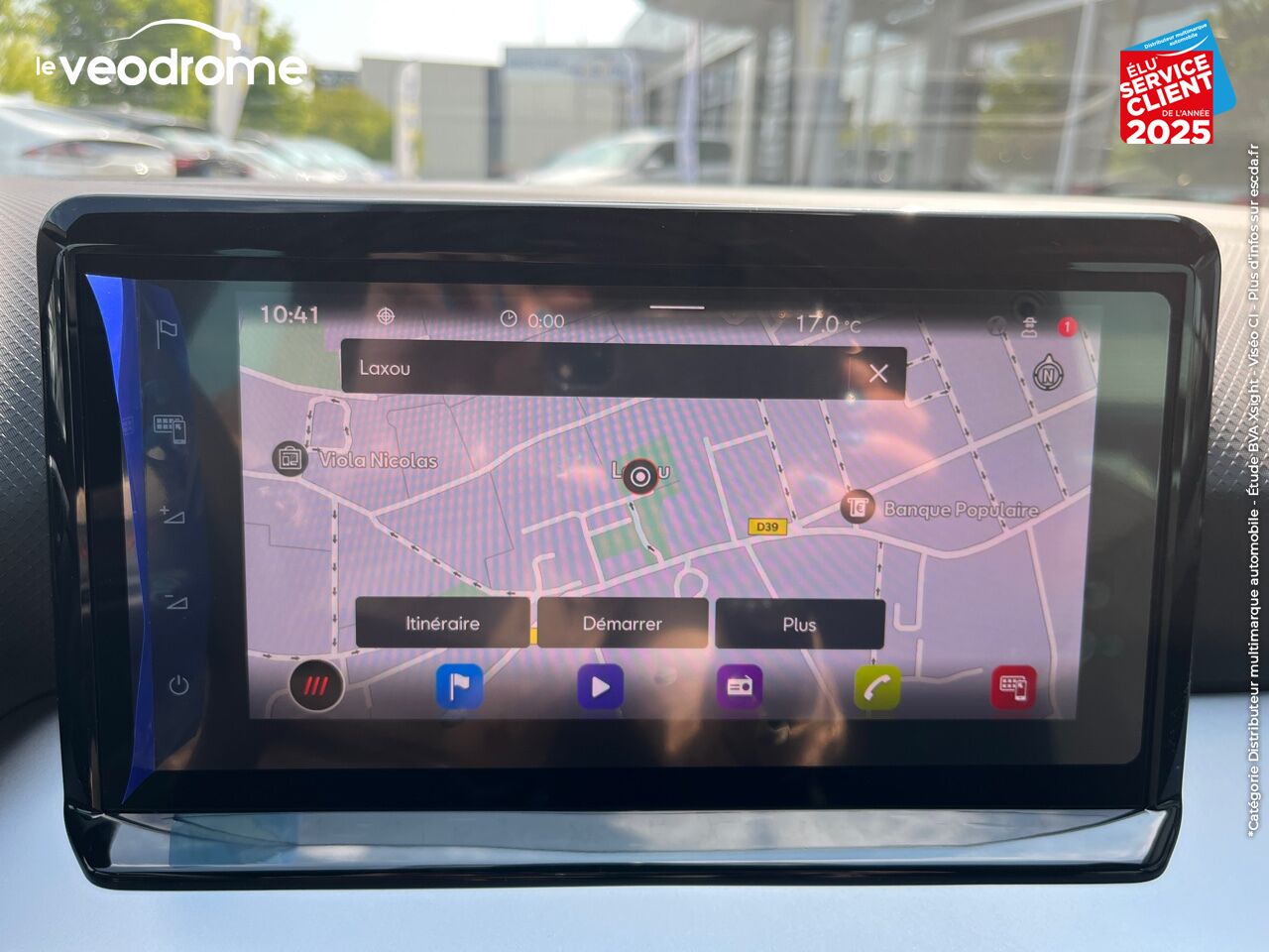 Véhicule d'occasion SEAT ARONA 1.0 TSI 110CH FR DSG7 CAMERA GPS RADAR AV/AR chez Le Veodrome