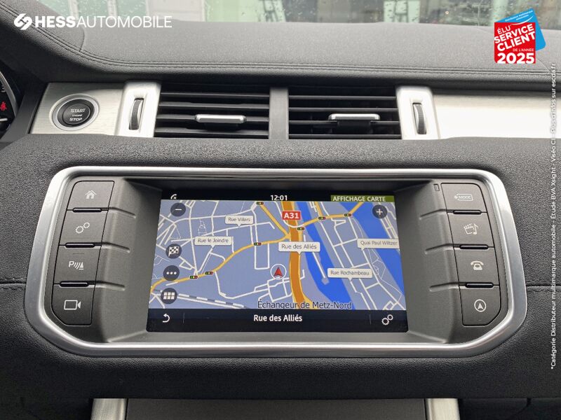 Véhicule d'occasion LAND-ROVER EVOQUE 2.0 TD4 150 PURE 4X4 BVA MARK VI GPS CAMERA chez Land Rover Metz