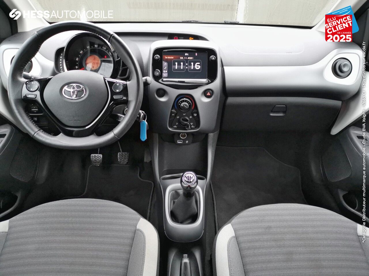 Véhicule d'occasion TOYOTA AYGO 1.0 VVT-I 72CH X-PLAY 5P CAMERA chez Toyota Belfort