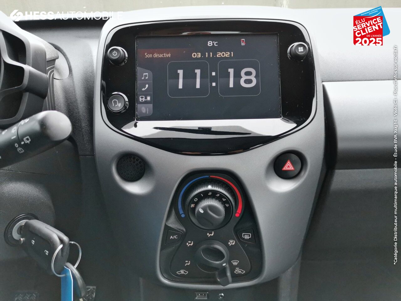 Véhicule d'occasion TOYOTA AYGO 1.0 VVT-I 72CH X-PLAY 5P CAMERA chez Toyota Belfort