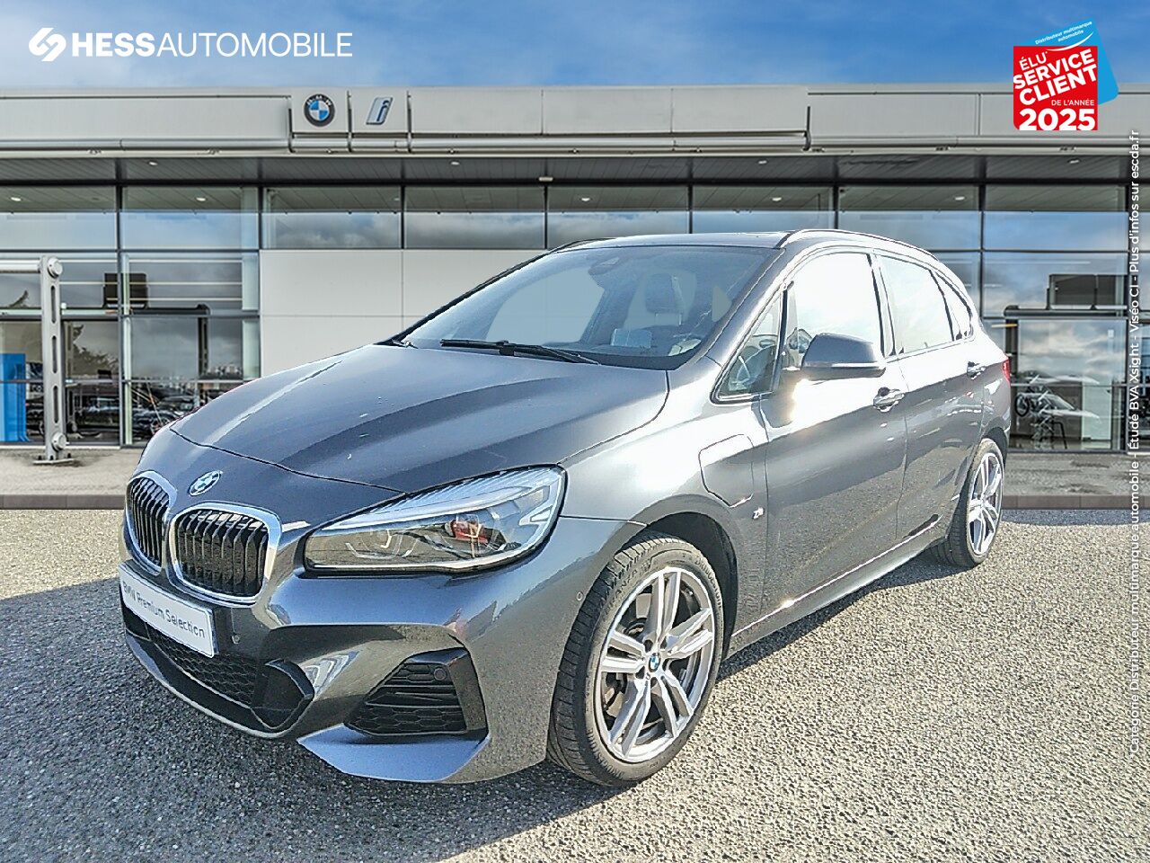 Véhicule d'occasion BMW SERIE 2 ACTIVETOURER 225XEA 224CH M SPORT LED HUD GPS CAMERA RADAR AV/AR chez BMW Mulhouse