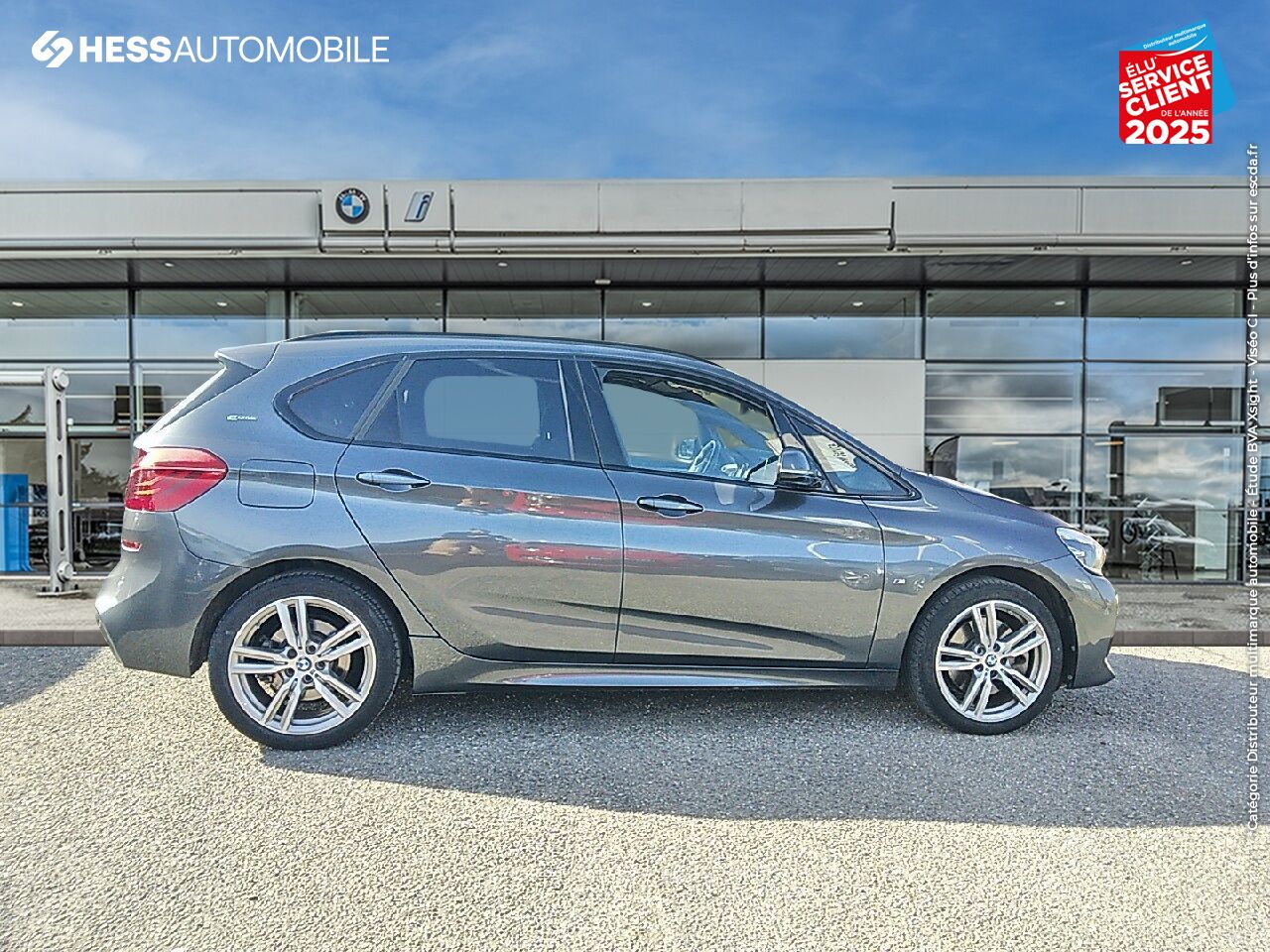 Véhicule d'occasion BMW SERIE 2 ACTIVETOURER 225XEA 224CH M SPORT LED HUD GPS CAMERA RADAR AV/AR chez BMW Mulhouse