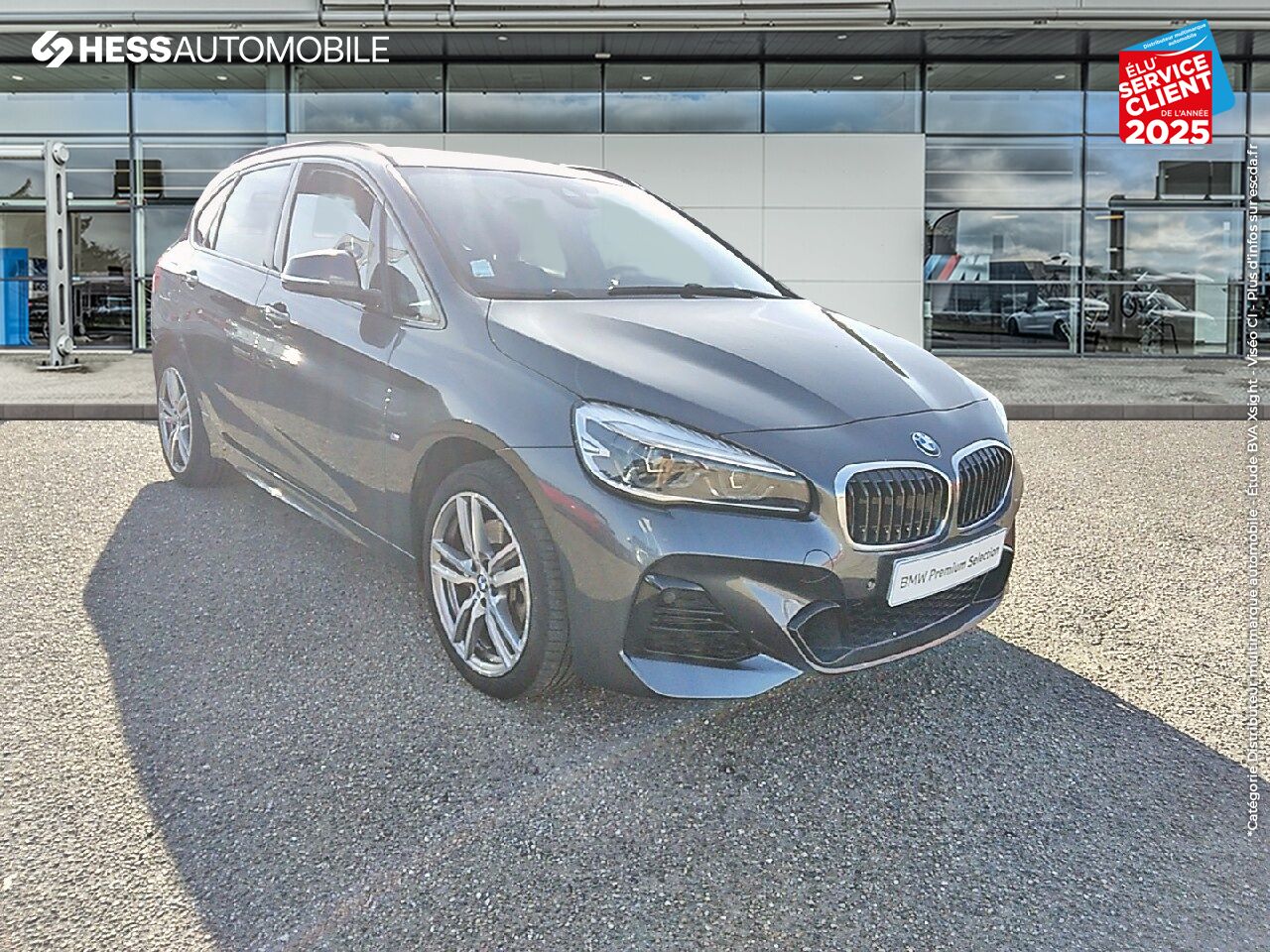 Véhicule d'occasion BMW SERIE 2 ACTIVETOURER 225XEA 224CH M SPORT LED HUD GPS CAMERA RADAR AV/AR chez BMW Mulhouse