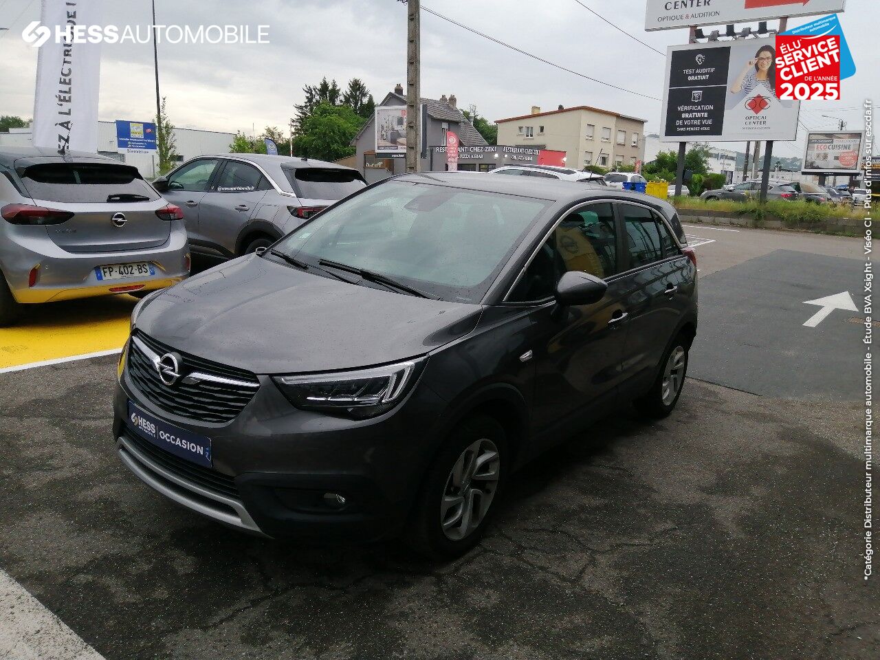 Véhicule d'occasion OPEL CROSSLAND X 1.2 TURBO 110CH ELEGANCE 6CV LED RADAR AR chez Opel Thionville