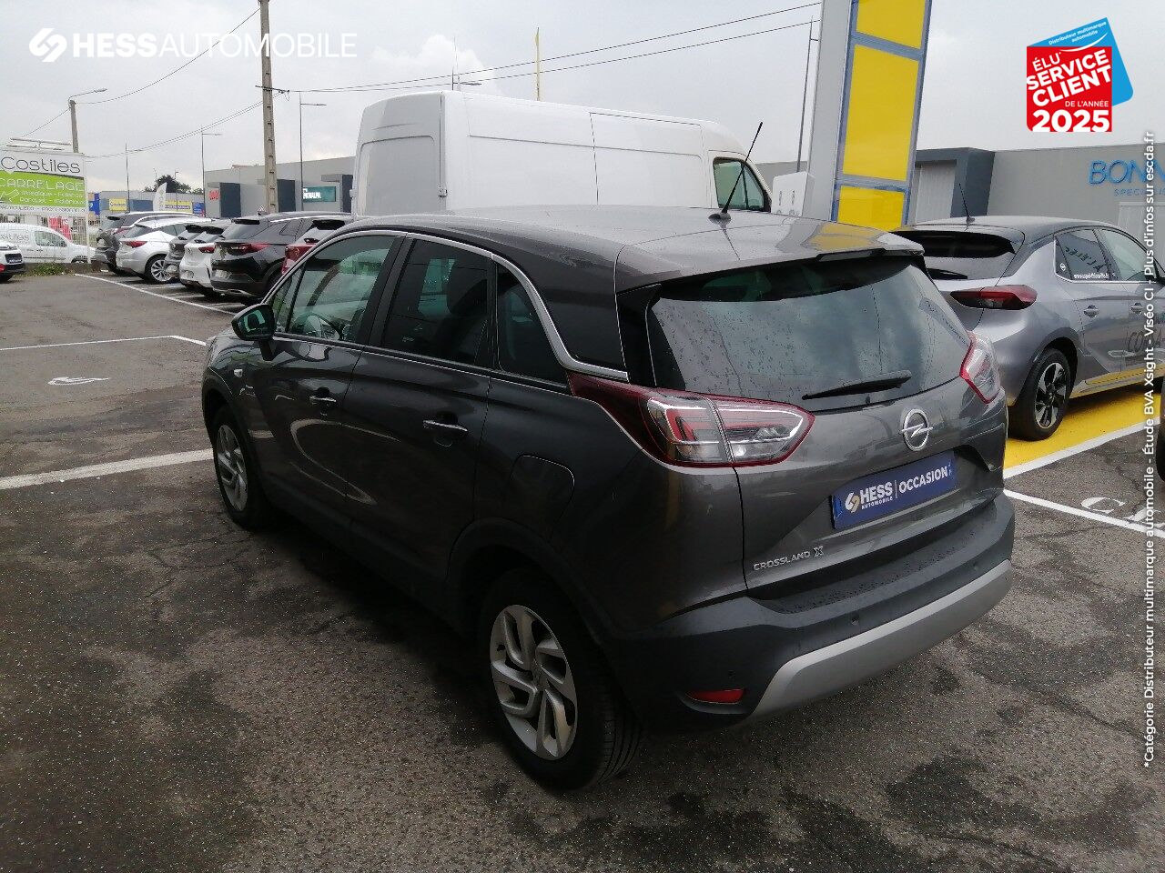 Véhicule d'occasion OPEL CROSSLAND X 1.2 TURBO 110CH ELEGANCE 6CV LED RADAR AR chez Opel Thionville