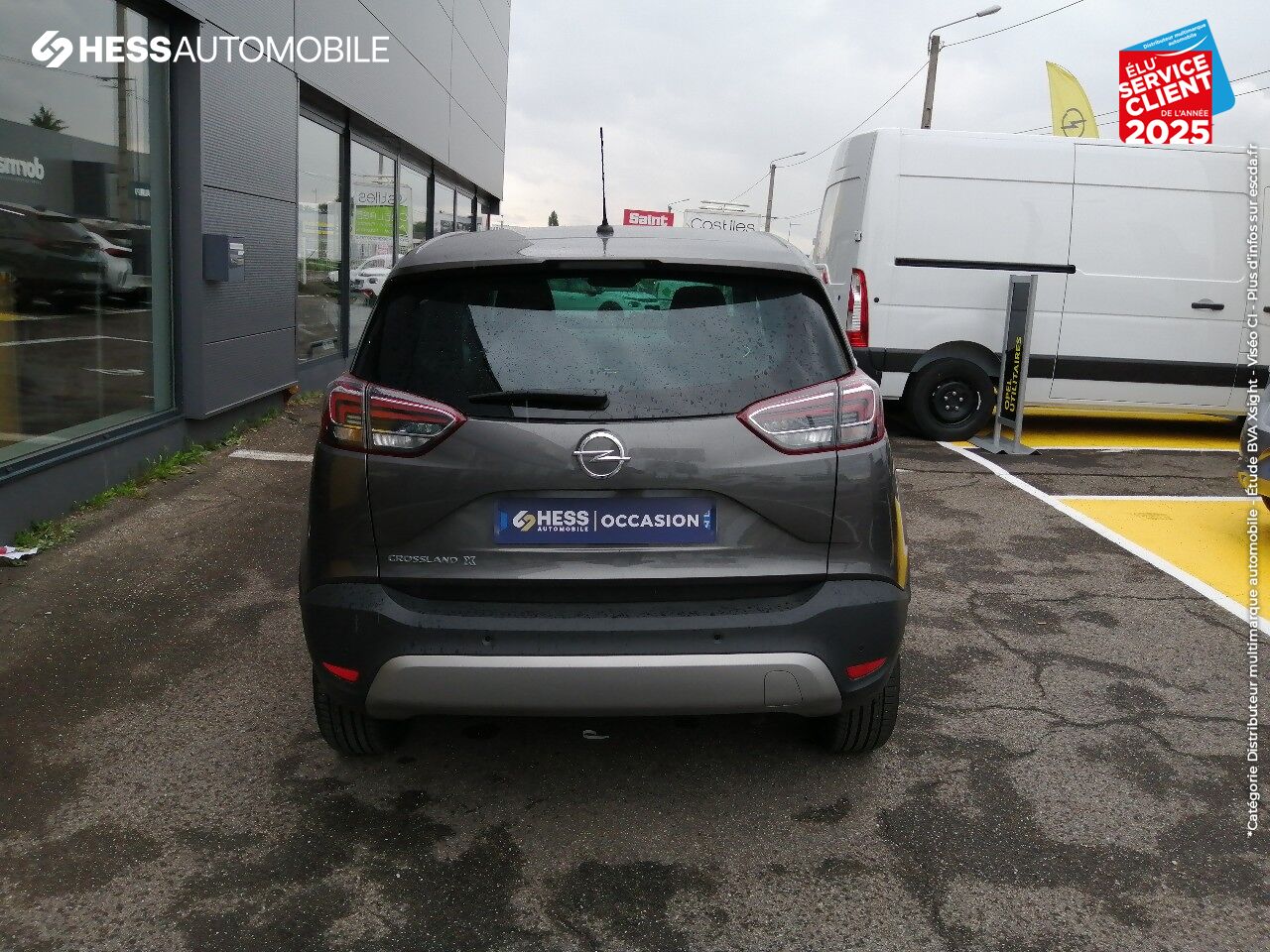 Véhicule d'occasion OPEL CROSSLAND X 1.2 TURBO 110CH ELEGANCE 6CV LED RADAR AR chez Opel Thionville