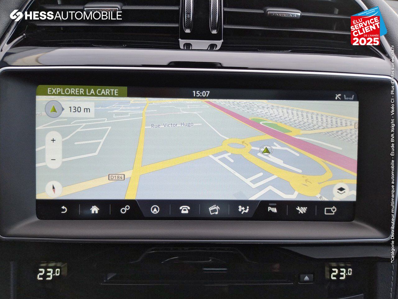 Véhicule d'occasion JAGUAR F-PACE V6 3.0 SUPERCHARGED 380CH S 4X4 BVA8 TPANO GPS chez Peugeot Hirson