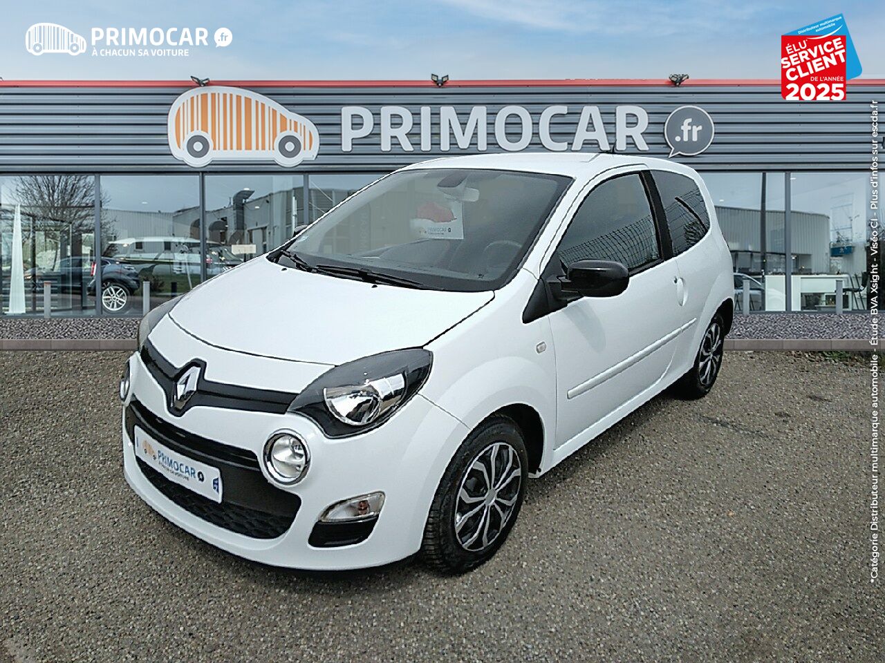 Véhicule d'occasion RENAULT TWINGO 1.2 LEV 16V 75CH AUTHENTIQUE chez Primocar