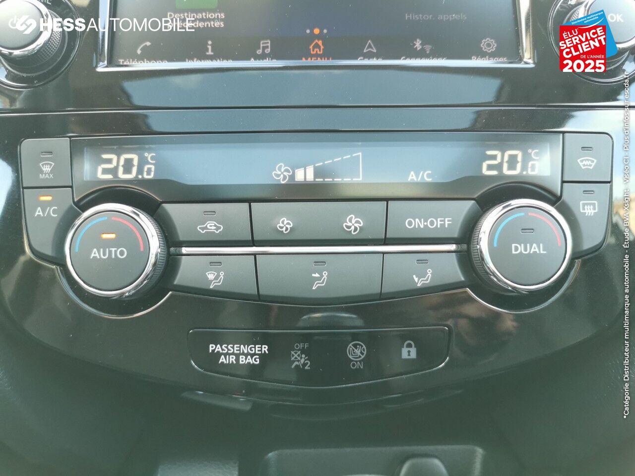 Véhicule d'occasion NISSAN QASHQAI 1.5 DCI 115CH TEKNA DCT 2019 TPANO CAMERA GPS CUIR SIEGES CHAUF chez Nissan Thionville