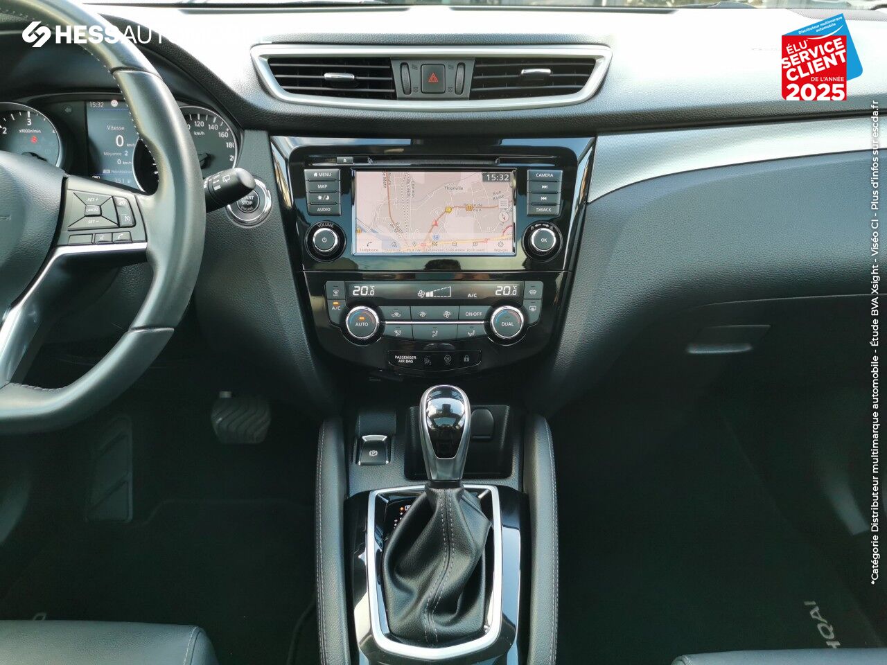 Véhicule d'occasion NISSAN QASHQAI 1.5 DCI 115CH TEKNA DCT 2019 TPANO CAMERA GPS CUIR SIEGES CHAUF chez Nissan Thionville