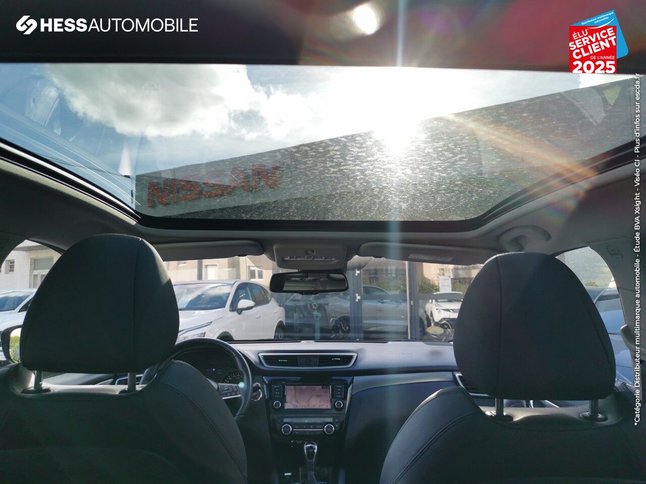 Véhicule d'occasion NISSAN QASHQAI 1.5 DCI 115CH TEKNA DCT 2019 TPANO CAMERA GPS CUIR SIEGES CHAUF chez Nissan Thionville