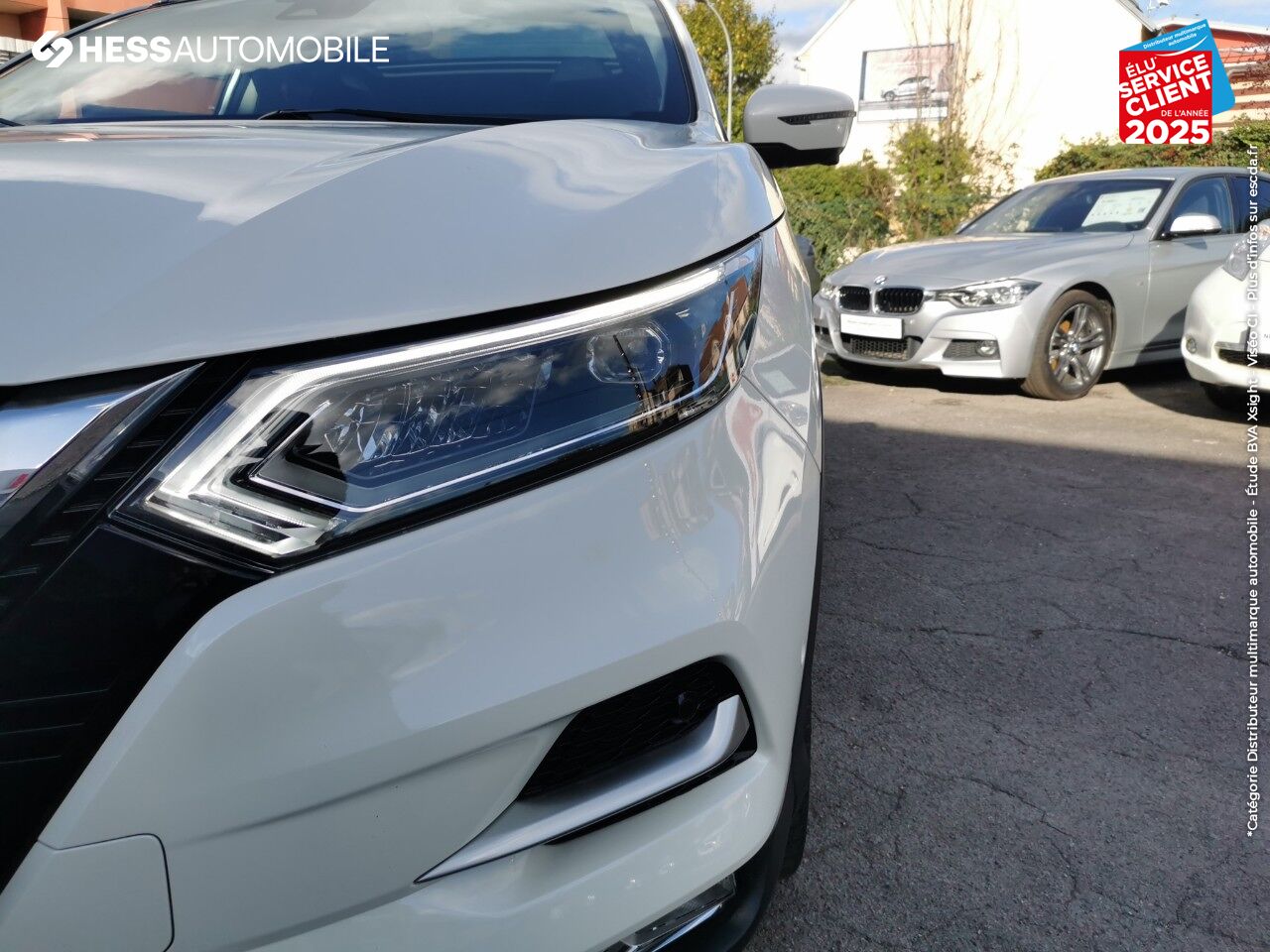 Véhicule d'occasion NISSAN QASHQAI 1.5 DCI 115CH TEKNA DCT 2019 TPANO CAMERA GPS CUIR SIEGES CHAUF chez Nissan Thionville