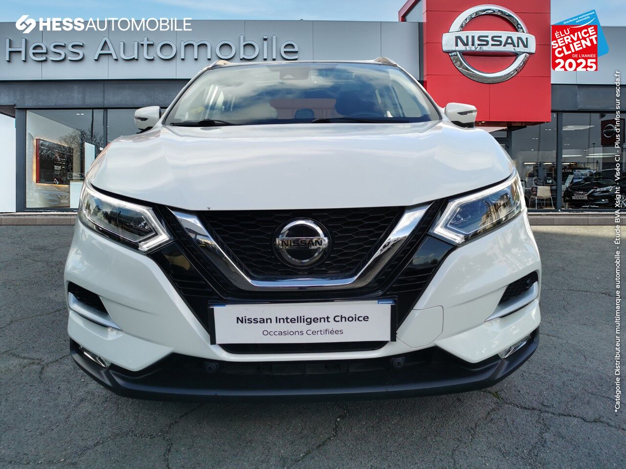 Véhicule d'occasion NISSAN QASHQAI 1.5 DCI 115CH TEKNA DCT 2019 TPANO CAMERA GPS CUIR SIEGES CHAUF chez Nissan Thionville