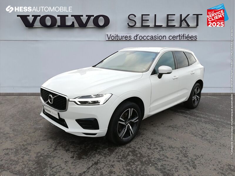 Véhicule d'occasion VOLVO XC60 D4 ADBLUE 190CH R-DESIGN GEARTRONIC GPS CAMERA ATTELAGE chez Volvo Metz