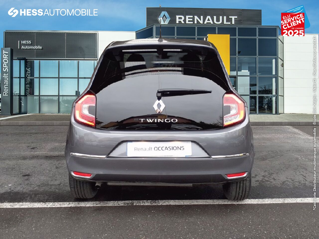 Véhicule d'occasion RENAULT TWINGO 0.9 TCE 95CH INTENS chez Renault Mulhouse