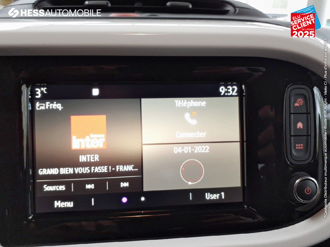 Véhicule d'occasion RENAULT TWINGO 0.9 TCE 95CH INTENS chez Renault Mulhouse