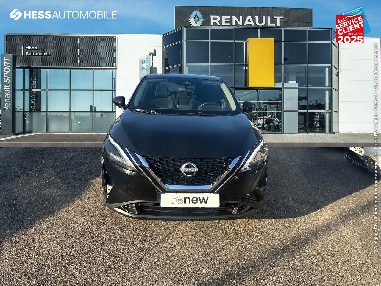 Véhicule d'occasion NISSAN QASHQAI 1.3 MILD HYBRID 140CH BUSINESS EDITION 2022 chez Toyota Sarreguemines