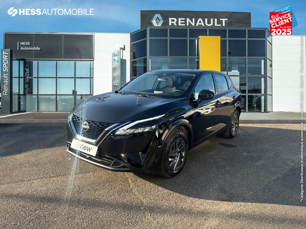 Véhicule d'occasion NISSAN QASHQAI 1.3 MILD HYBRID 140CH BUSINESS EDITION 2022 chez Toyota Sarreguemines