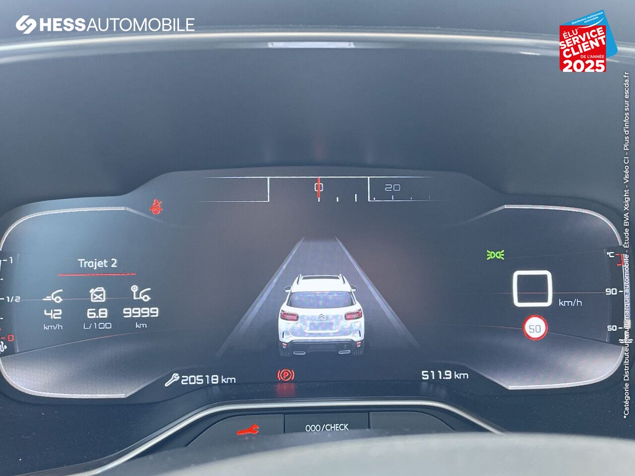 Véhicule d'occasion CITROEN C5 AIRCROSS PURETECH 130CH S/S FEEL GPS CAMERA chez Toyota Sarreguemines