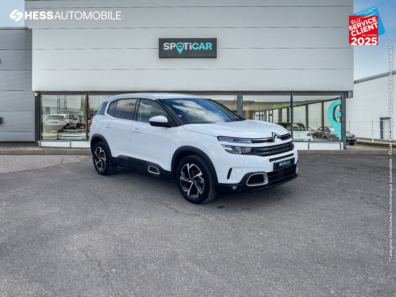 Véhicule d'occasion CITROEN C5 AIRCROSS PURETECH 130CH S/S FEEL GPS CAMERA chez Toyota Sarreguemines