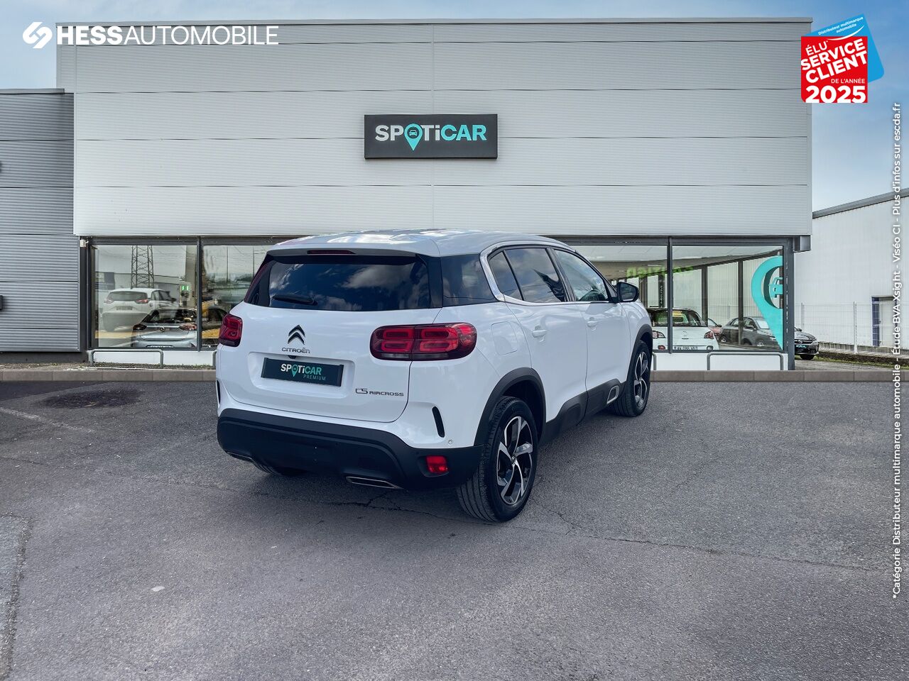 Véhicule d'occasion CITROEN C5 AIRCROSS PURETECH 130CH S/S FEEL GPS CAMERA chez Toyota Sarreguemines