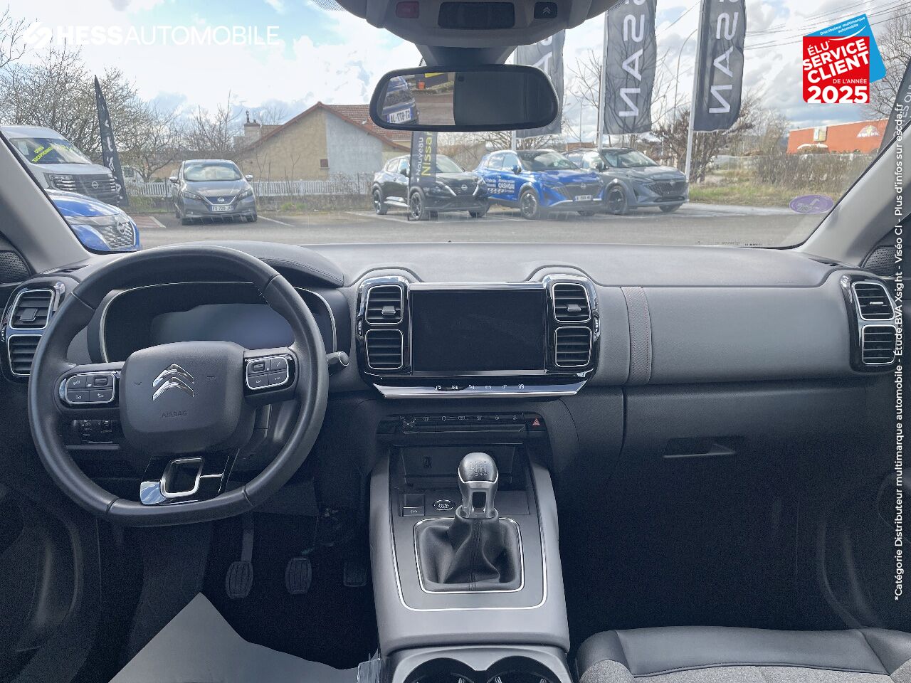 Véhicule d'occasion CITROEN C5 AIRCROSS PURETECH 130CH S/S FEEL GPS CAMERA chez Toyota Sarreguemines