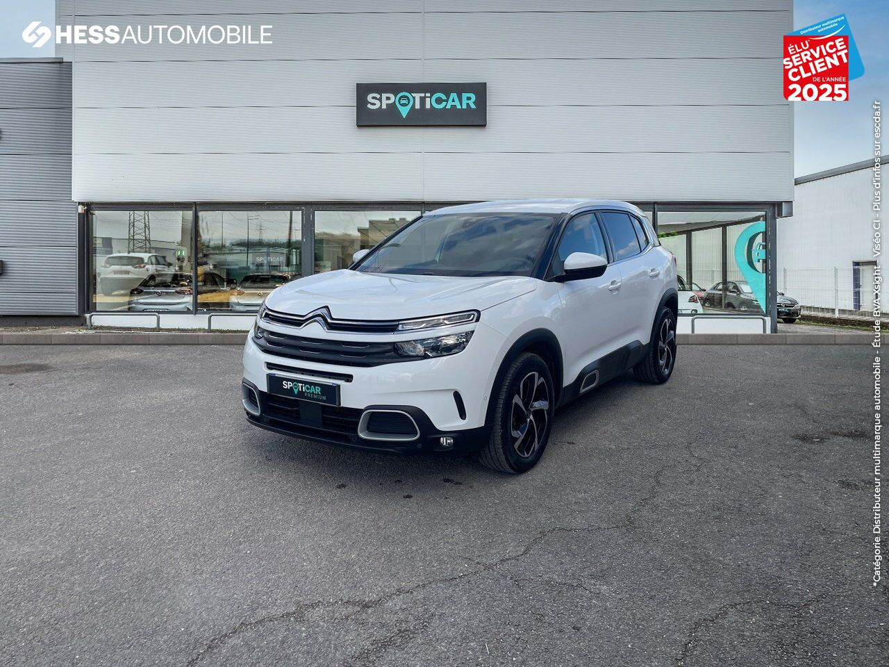 Véhicule d'occasion CITROEN C5 AIRCROSS PURETECH 130CH S/S FEEL GPS CAMERA chez Toyota Sarreguemines