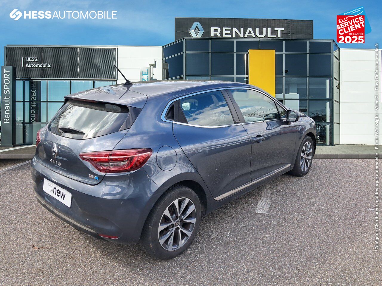 Véhicule d'occasion RENAULT CLIO 1.6 E-TECH 140CH INTENS -21 chez Dacia Mulhouse