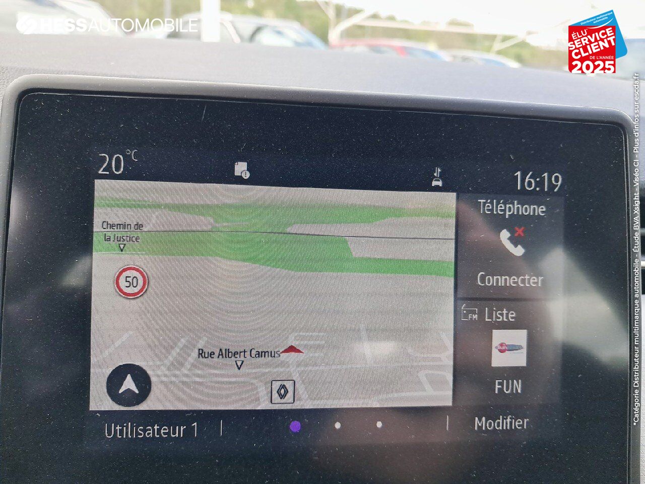 Véhicule d'occasion RENAULT CLIO 1.6 E-TECH 140CH INTENS -21 chez Dacia Mulhouse