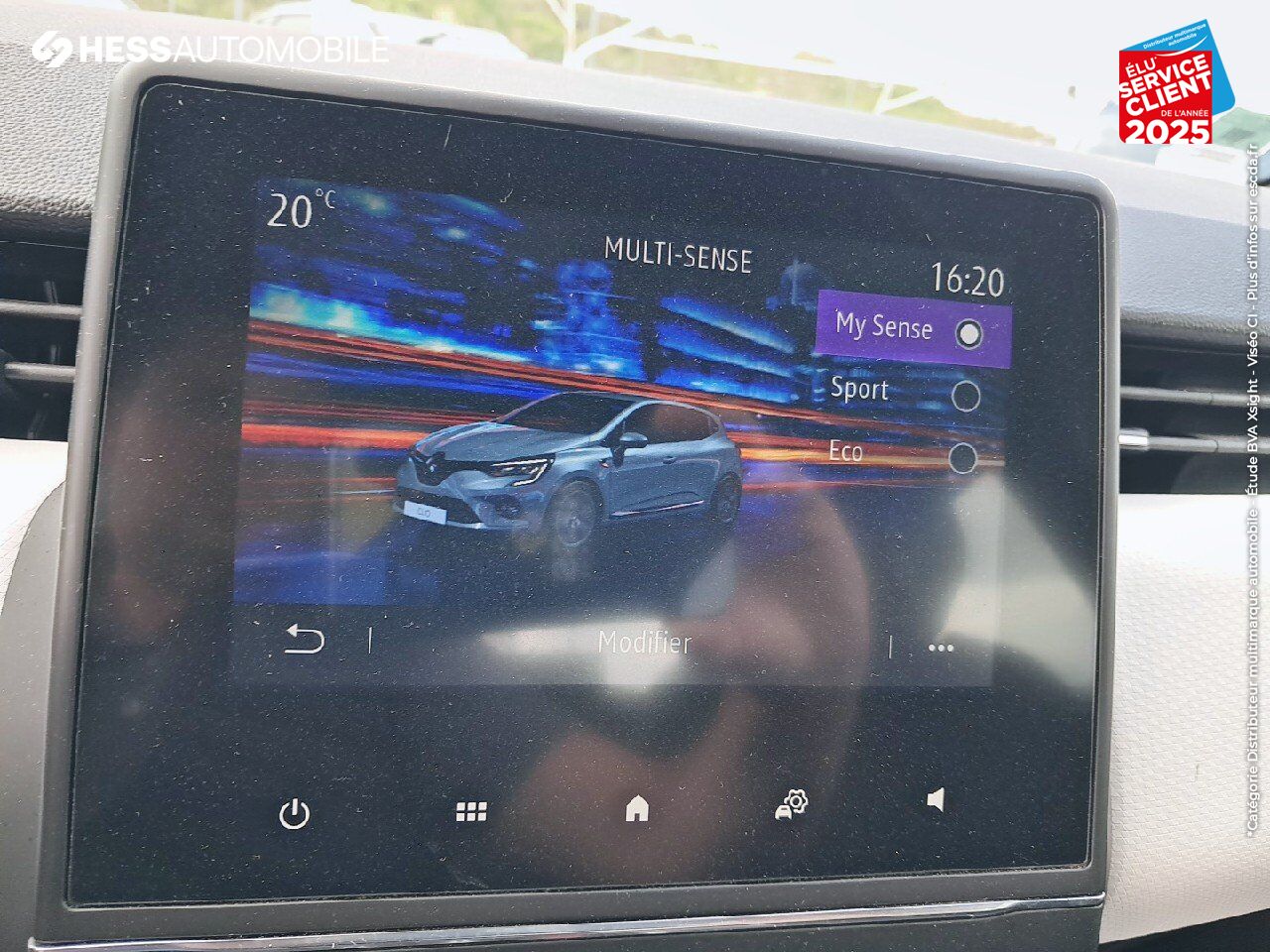 Véhicule d'occasion RENAULT CLIO 1.6 E-TECH 140CH INTENS -21 chez Dacia Mulhouse