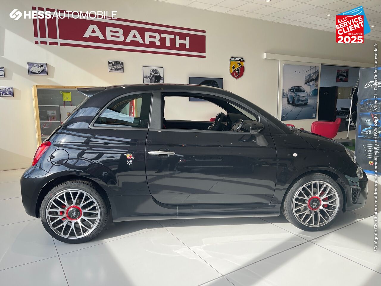 Véhicule neuf ABARTH 500 1.4 TURBO T-JET 145CH 595 MY21 chez HESS Automobile