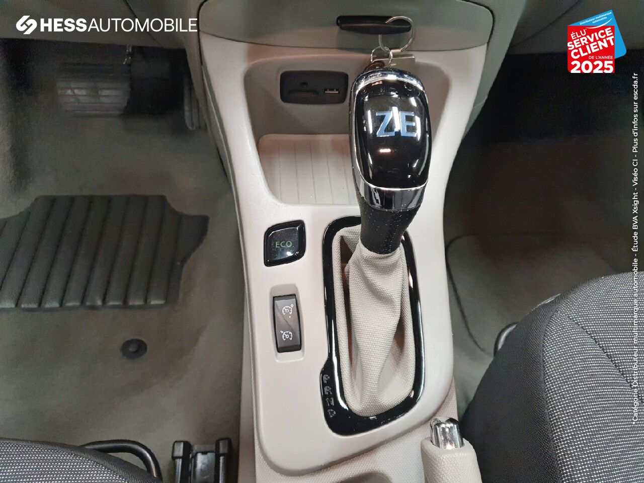 Véhicule d'occasion RENAULT ZOE INTENS CHARGE RAPIDE GPS CAMERA chez Renault Strasbourg
