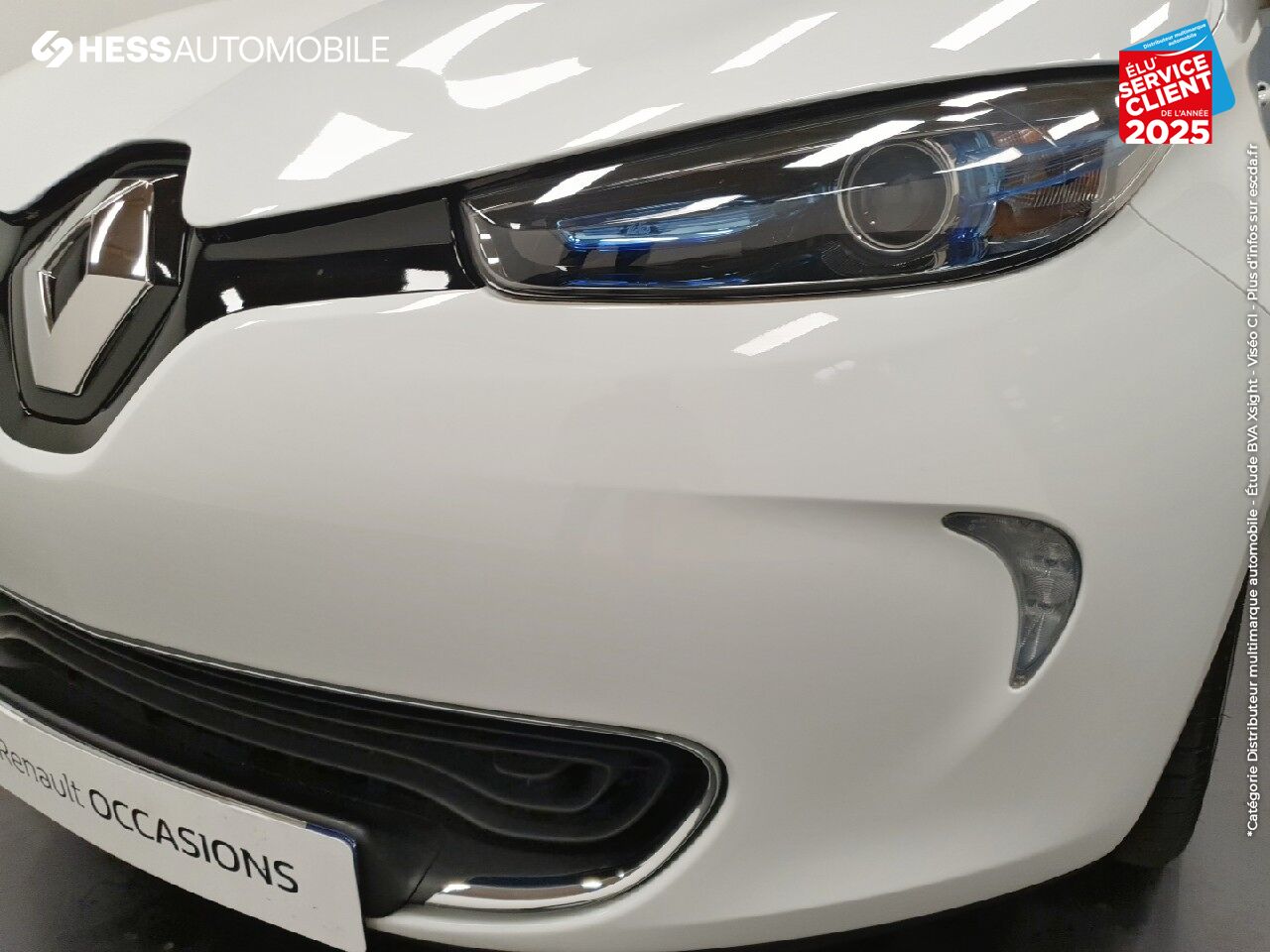 Véhicule d'occasion RENAULT ZOE INTENS CHARGE RAPIDE GPS CAMERA chez Renault Strasbourg