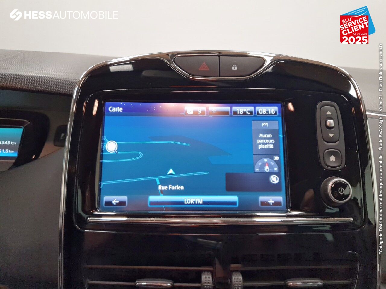 Véhicule d'occasion RENAULT ZOE INTENS CHARGE RAPIDE GPS CAMERA chez Renault Strasbourg