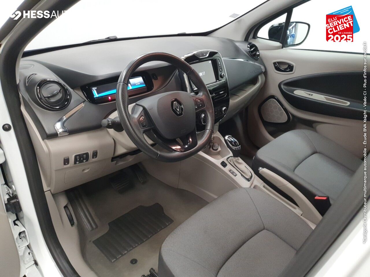 Véhicule d'occasion RENAULT ZOE INTENS CHARGE RAPIDE GPS CAMERA chez Renault Strasbourg