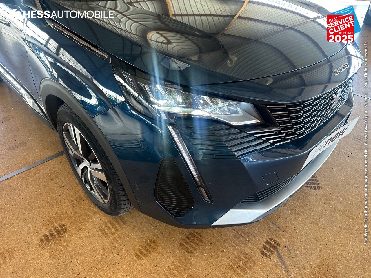 Véhicule d'occasion PEUGEOT 3008 1.5 BLUEHDI 130CH S/S ALLURE PACK EAT8 GPS CAMERA chez Toyota Sarreguemines