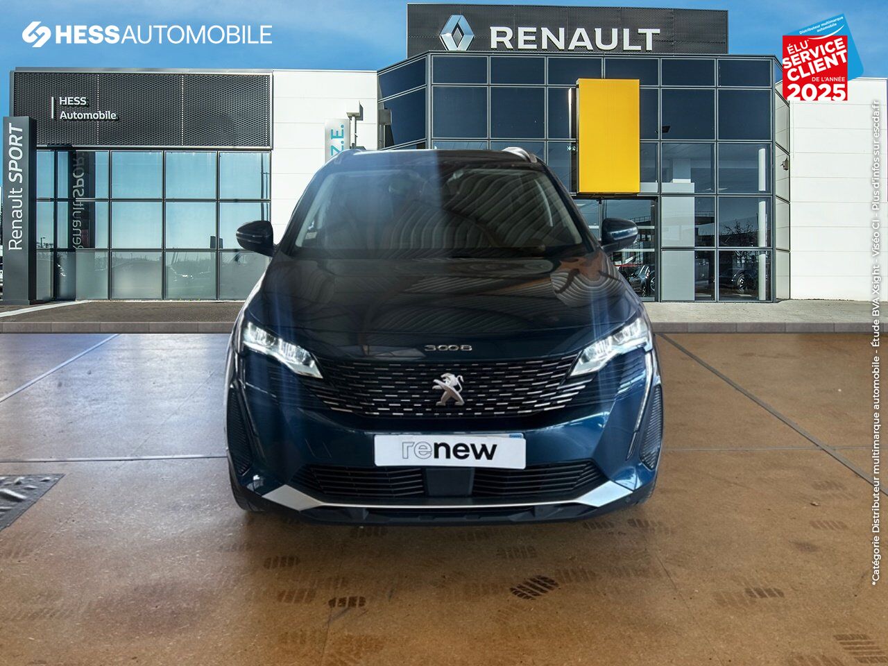 Véhicule d'occasion PEUGEOT 3008 1.5 BLUEHDI 130CH S/S ALLURE PACK EAT8 GPS CAMERA chez Toyota Sarreguemines