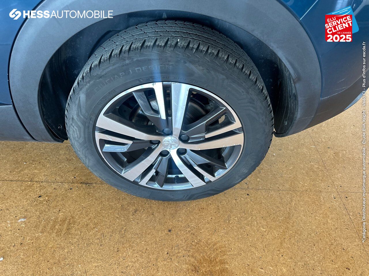 Véhicule d'occasion PEUGEOT 3008 1.5 BLUEHDI 130CH S/S ALLURE PACK EAT8 GPS CAMERA chez Toyota Sarreguemines