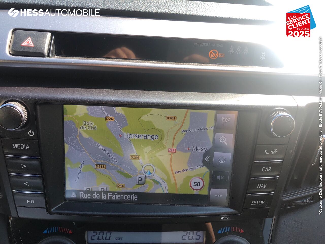 Véhicule d'occasion TOYOTA RAV4 197 HYBRIDE DYNAMIC EDITION AWD CVT GPS CAMERA chez Toyota Longwy