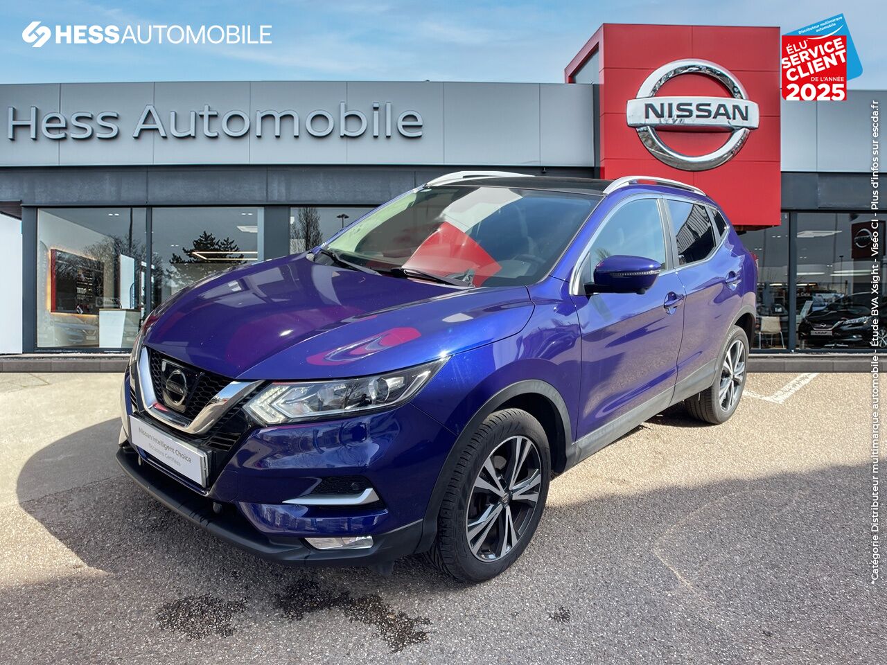 Véhicule d'occasion NISSAN QASHQAI 1.5 DCI 110CH N-CONNECTA GPS CAMERA chez Nissan Metz