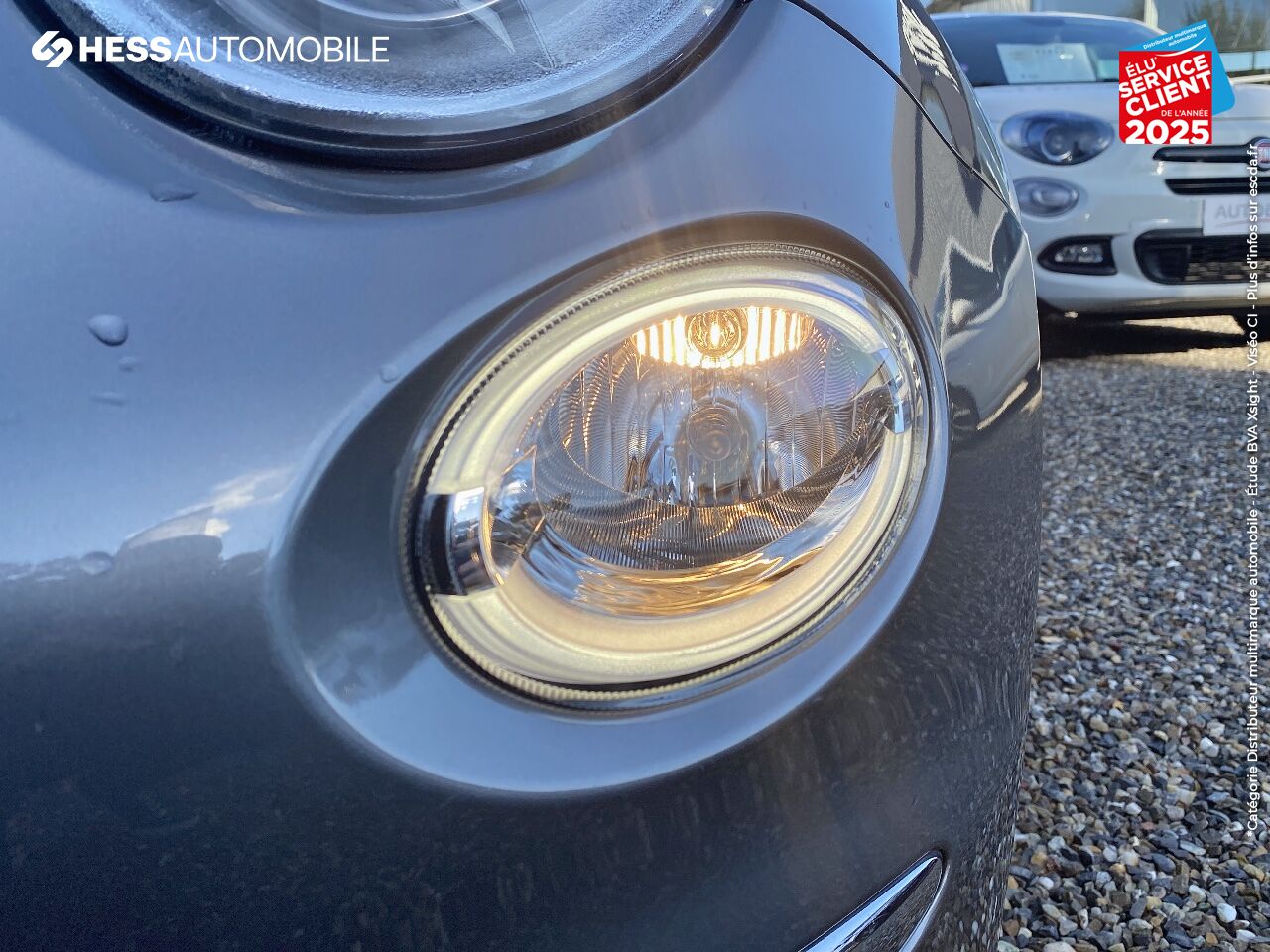 Véhicule d'occasion FIAT 500 1.2 8V 69CH LOUNGE RADAR AR TPANO chez Fiat Colmar