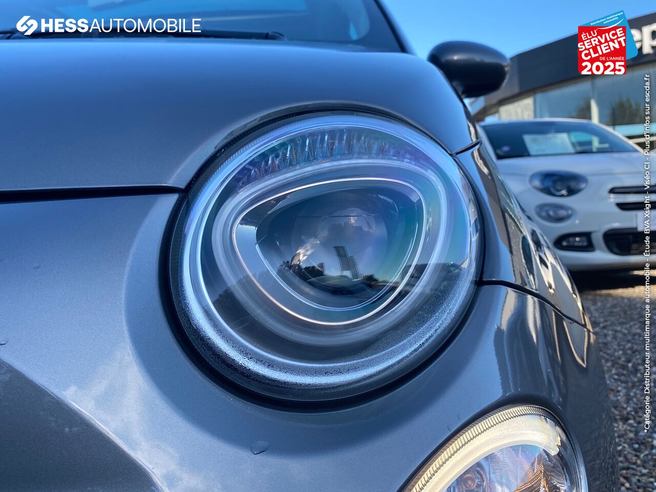 Véhicule d'occasion FIAT 500 1.2 8V 69CH LOUNGE RADAR AR TPANO chez Fiat Colmar